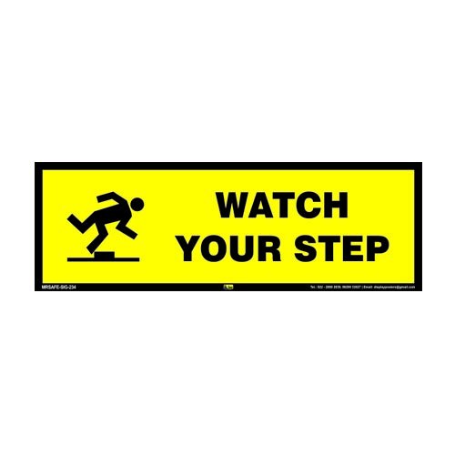 See full amazon price history chart for Mr. Safe - Watch your Step Sign PVC Sticker (15 Inch X 6 Inch) Mr. Safe - Watch your Step Sign PVC Sticker (15 Inch X 6 Inch) (B07V2MRZFL) Amazon Price History, Amazon Price Tracker