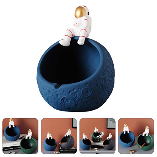 FAVOMOTO Porcelana Doce Tigela Titular Chave Diversos Recipientes Astronauta Estátua Estatueta Astro