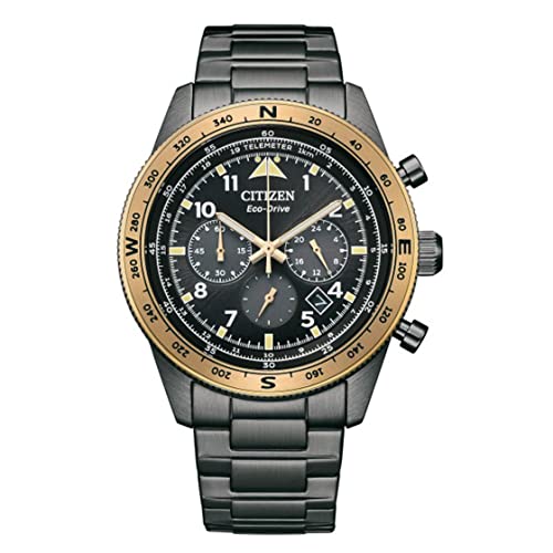Image of Citizen Eco Drive Gents Watch Black Dial - CA4556-89E