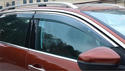 Visière de pluie pour vitres Peugeot 2008 roulez fenêtres ouvertes en voyage