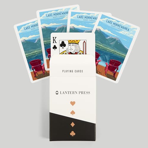 Baraja Poker Lake Minnewanka 52 Cartas para Adultos miniatura 6