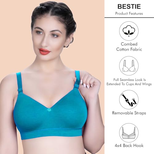 Image of TRYLO Women Cotton Wirefree Bra