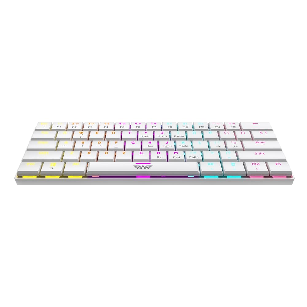 Armaggeddon SMK 1C Low Profile 61 Key Mechanical Hotswappable Gaming Keyboard