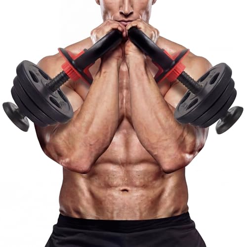 Foilswirl 2 Set Adjustable Kettlebell Handle for Weight Plates and Dumbbells Ergonomic Home Gym Fitness Materials for Strength Training Durable Kettlebell Grip