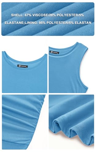 Image of PRETTYGARDEN Womens Summer Dresses 2026 Casual Sleeveless Crewneck Aline Maxi Dress Stretch Tank Flowy Long Dresses