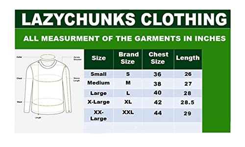 Image of LAZYCHUNKS Men's Regular Fit T-Shirt
