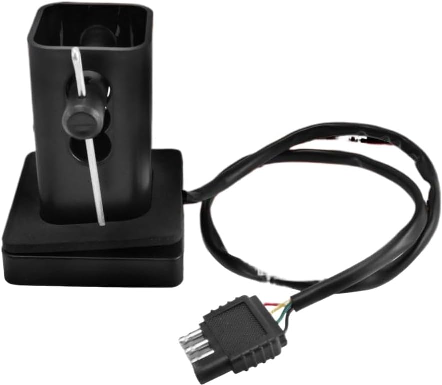 2 Inch Trailer Hitch Towing Receiver Cover with Smoked Lens 15 LED Brake Light