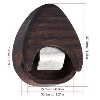 Alomejor Guitare Pick Box Guitare en Bois Pick Plectrum Storage Box Hold Case Care Tool Picks Guitar Accessories - Les Beatles, Paul McCartney, John Lennon, RIngo Starr, George Harrison Alomejor Guitare Pick Box Guitare en Bois Pick Plectrum Storage Box Hold Case Care Tool Picks Guitar Accessories – Image 6