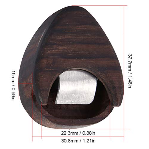 Tyenaza Boîte en Bois de médiators de Guitare, boîte de sélection de Guitare en Bois de Rose de qualité supérieure en… - Les Beatles, Paul McCartney, John Lennon, RIngo Starr, George Harrison Tyenaza Boîte en Bois de médiators de Guitare, boîte de sélection de Guitare en Bois de Rose de qualité supérieure en… – Image 3