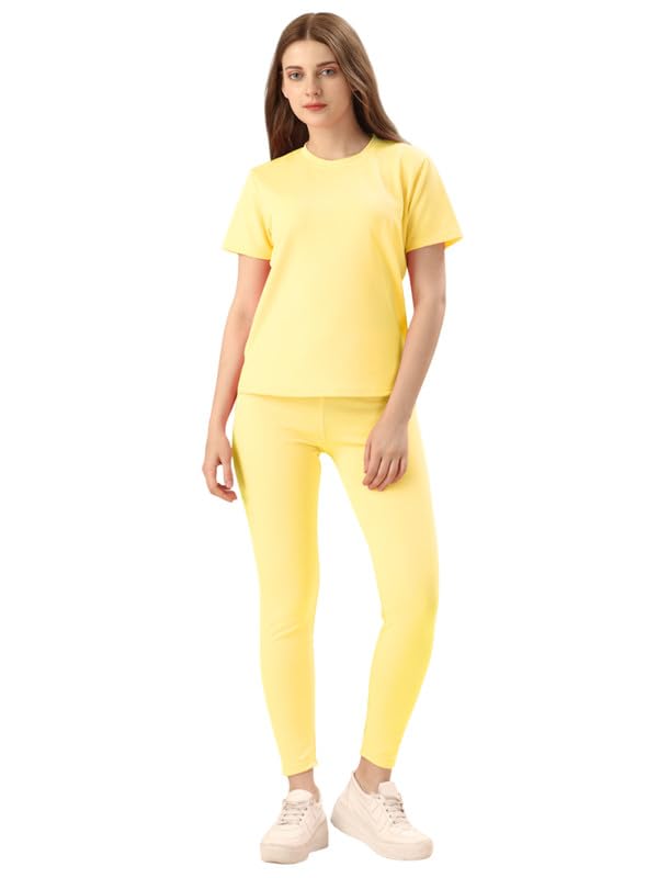 Image of DTR FASHION Cotton Blend Styled With Solid Lining Tracksuit | Co-ord Set For Women| Active Wear Suit Set For Women