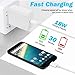 UrbanX 18W USB-C Fast Charger with 6.6ft USB-C to C Cable for OnePlus Nord N200 5G and Other OnePlus Devices (PD Power Adapter + Extra Long Cable)