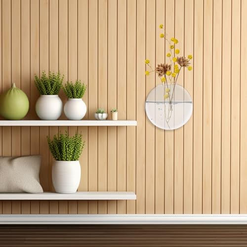 Jarrón de cristal para pared que soluciona la falta de espacio para tus plantas 7