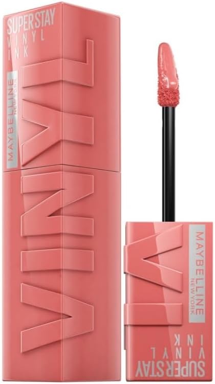 Maybelline Superstay Vinyl Ink Liquid Lipstick, Charmed| High Shine Color That Lasts for 16 HRs, 4.2ml