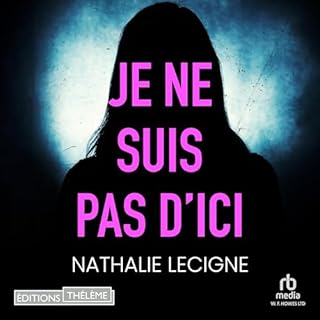 Diseño de la portada del título Je ne suis pas d'ici