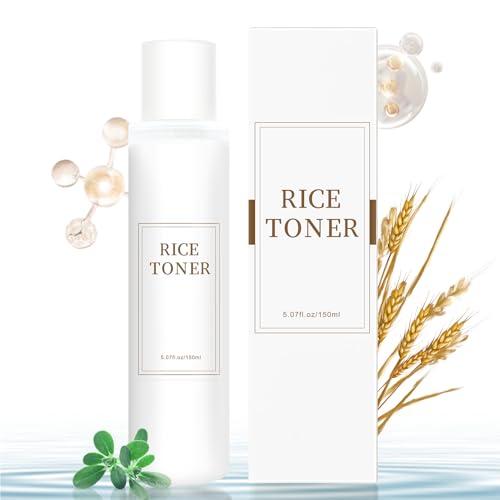 Rice Toner, Tonico Facial Korean Skincare, Hidratante Rice Toner, Reafirmante, Hidratante, No Graso, Apto para Todo Tipo de Piel, 150 Ml (A)