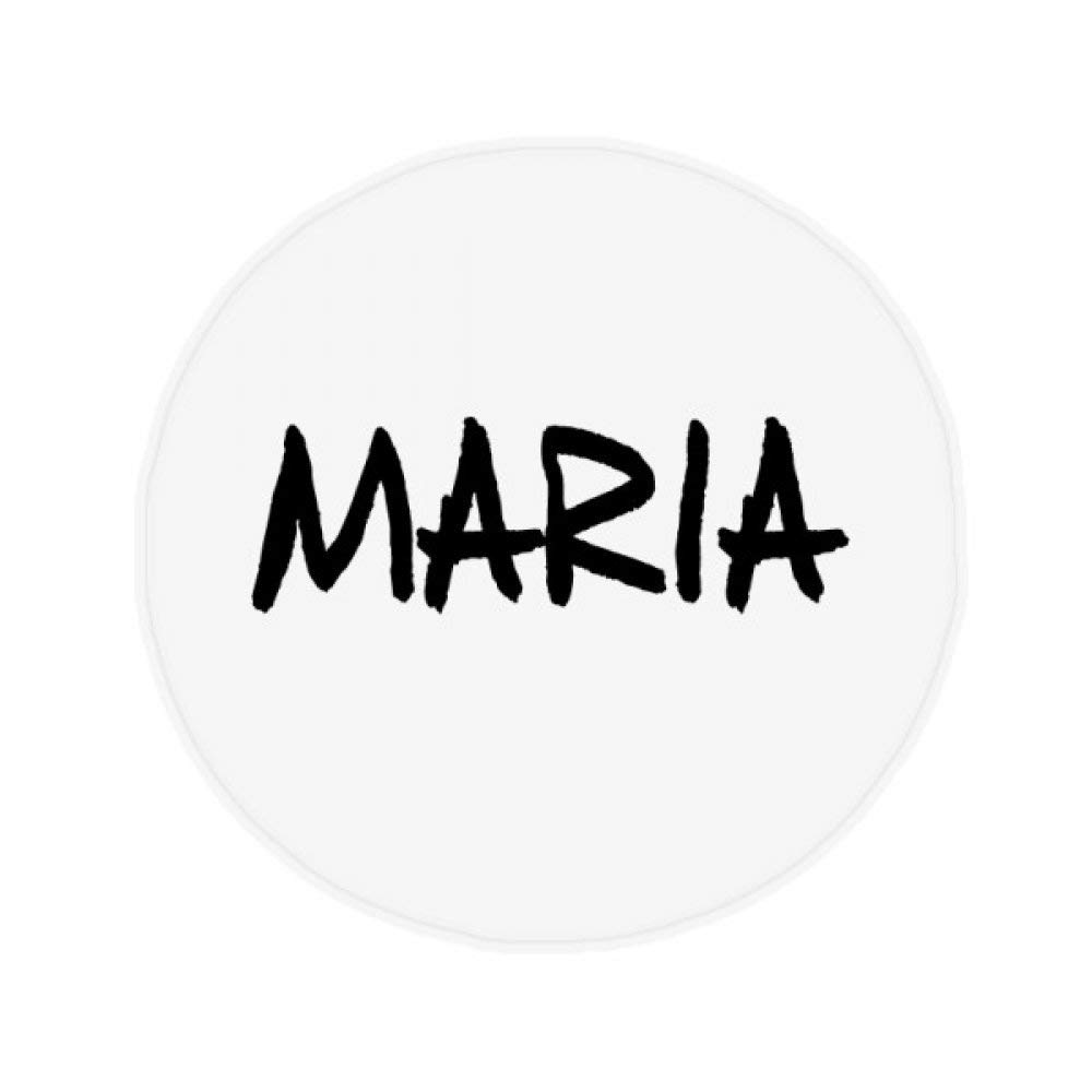 Tapis de sol rond Maria anti-slip : fini les glissades dans la salle de bain