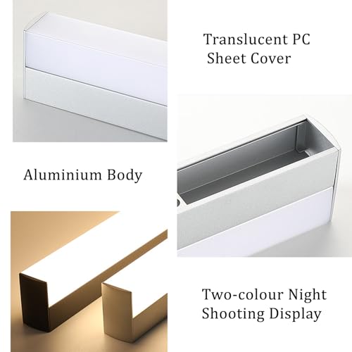 Aplique de Pared LED para Espejo de Tocador Dormitorio y Baño con Protección IP44 5