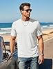 TACVASEN Mens T-Shirts UPF 80+ Plain White T Shirt Quick Dry Summer Workout Casual Gym Tops Lightweight Soft UV Tshirts White 3XL #3