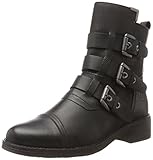 Rutschfeste Sohle bugatti Damen 411321311000 Stiefel, Schwarz (Schwarz), 38 EU