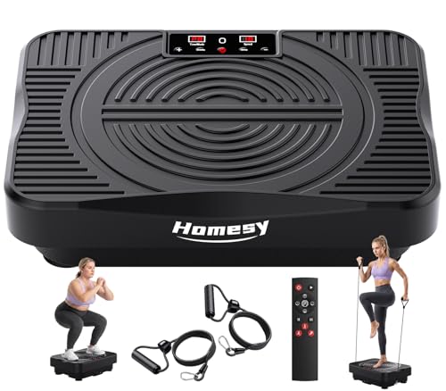 Image of Homesy Vibration Plate Exercise Machine for Lymphatic Drainage & Fitness