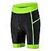 Weimostar Damen-Radhose, für Mountainbike, gepolsterte Fahrradhose für Frauen und Mädchen, Größe S - 3XL - Grün - XX-Large