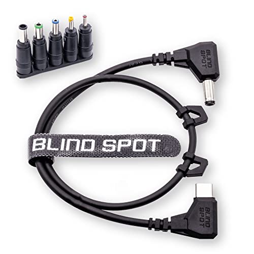 Blind Spot Power Pipe Version 2-12 Volt Trigger Cable - USB to 12V - Create a 12 Volt Battery Using PD USBC Power Banks - Turn Your Power Bank into a 12 Volt Power Supply