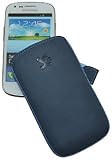 Suncase Étui en Cuir pour Samsung Galaxy S III Mini i8190 Brun