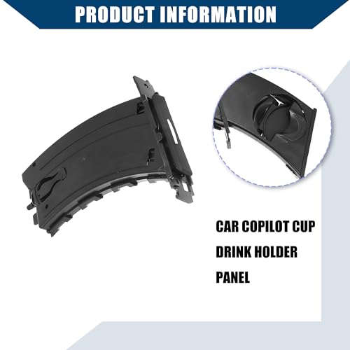 Set de Portavasos Retráctil para BMW E90 E91 E92 E93 3Pcs miniatura 6