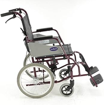 カドクラ 介助式 軽量 車椅子 アカシア パープル H201-PL Amazon | カドクラ 介助用軽量車いす アカシア パープル H201-PL