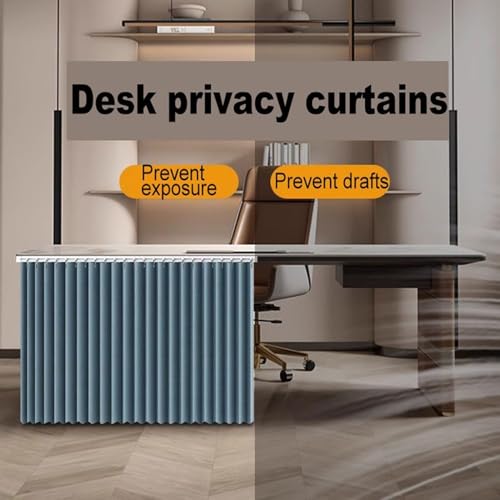 Rideau de bureau accordéon beige rideau anti-poussière placard