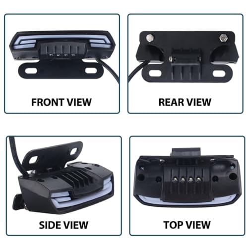 Luces traseras de scooter para una conducción urbana segura y visible 5