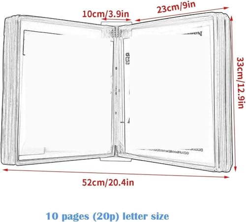 Porte-documents mural A4 parfait pour l'affichage de vos documents d'atelier - 3
