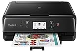 Canon Compact TS6020 Wireless Home Inkjet All-in-One Printer, Copier & Scanner, Mobile Printing, Auto Duplex and Business Card Printing, Black