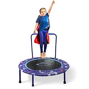 Nukdey Superhelden Kindertrampolin Ø96cm Modell Weltraum