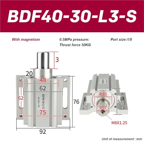 Machine de gravure sur bois : cylindre de positionnement BDF40-30 - 3