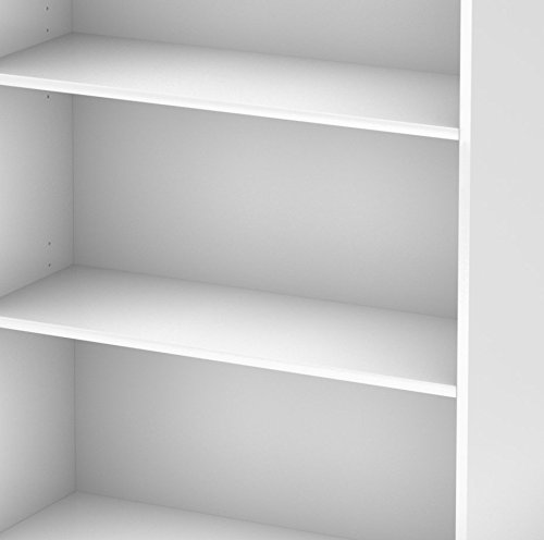 South Shore Axess 3-Shelf Bookcase, Pure White #TOP7