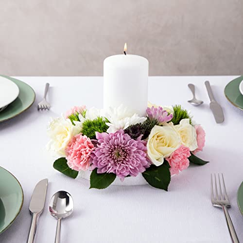 6 Pack Round Foam Circles For Crafts, White Discs For Diy Projects, Art (8 X 8 X 1 In) #TOP1