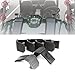 Chikia 6PCS Front Windshield Mount Clamps Straps Kit Compatible For Hisun UTV 400 500 700 800 strike550 Massimo msu 500 700 Axis 500 700 Coleman 500 700 Cub Cadet 500 700 Bennche 500 700