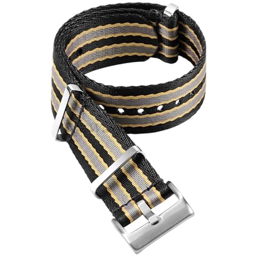 GUMMMY Bracelet nylon 20mm haute densité pour montre Omega Seamaster 007