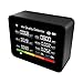 Produktbild Schwamm 13 in 1 Tuya WIFI LuftqualitäTsmonitor CO2/TVOC/HCHO/PM2,5/PM1,0/PM10/Temperatur/Luftfeuchtigkeit/Uhrzeit/Datum/Alarm/Timer-Schwarz