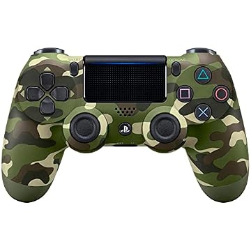 Controle Sem Fio DualShock PS4 Camuflado Verde