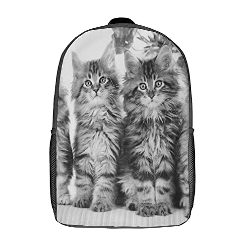 Sac d'école pour enfants chat : fini le désordre avec ce grand sac de 17 pouces