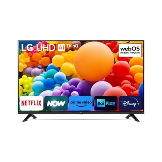 LG UHD 43'', Serie UT73 2024, Smart TV 4K, 43UT73006LA, Processore α5 Gen7, 20W, 3 HDMI, HDR10 Pro, Filmmaker Mode, Game Optimizer, Alexa, Wi-Fi, webOS 24, Sports Portal