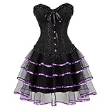 Femme Sexy Corset Top Polyester Spandex