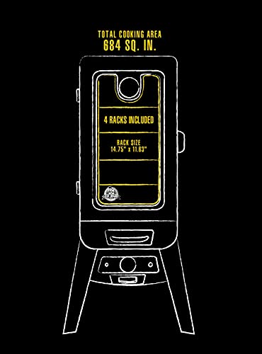 Pit Boss Blue Blazing, 3 Series Analog Smoker #TOP3