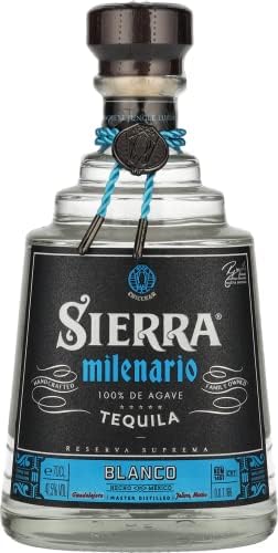 Sierra Milenario 100% Agave Blanco Tequila 70 cl
