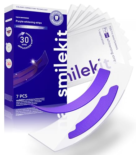 Cutisfera 14 Strips Purple Teeth Whitening Strips, Purple Whitening Strips