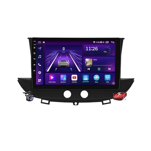 Android Auto 2 DIN y pantalla de 9 pulgadas para Crossland X 2016-2020
