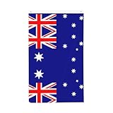 Australische Flagge, doppelseitig, 90 x 152 cm, Outdoor-Dekoration, schnell trocknend und lichtbeständig, geeignet für Gärten und Veranden.