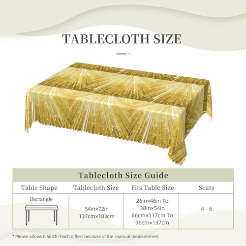 Nappe rectangulaire en tissu lavable pour table de salle à manger et grand buffet